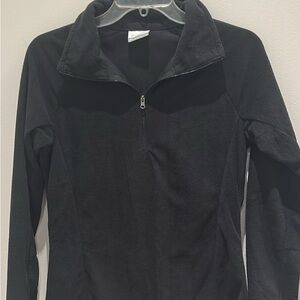 Columbia Black Women's Quarter-Zip Sweatshirt